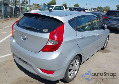2014 Hyundai Accent Se z USA, uszkodzony, nr VIN KMHCU5AE1EU141986